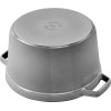 STAUB LA COCOTTE Каструля чавунна, кругла, висока, 4,8 л, графіт