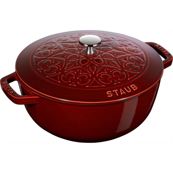Чавунний горщик STAUB SPECIAL COCOTTE круглий, лілія, 3,5 л, гренадин