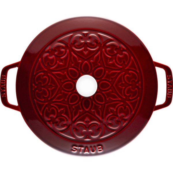Чавунний горщик STAUB SPECIAL COCOTTE круглий, лілія, 3,5 л, гренадин