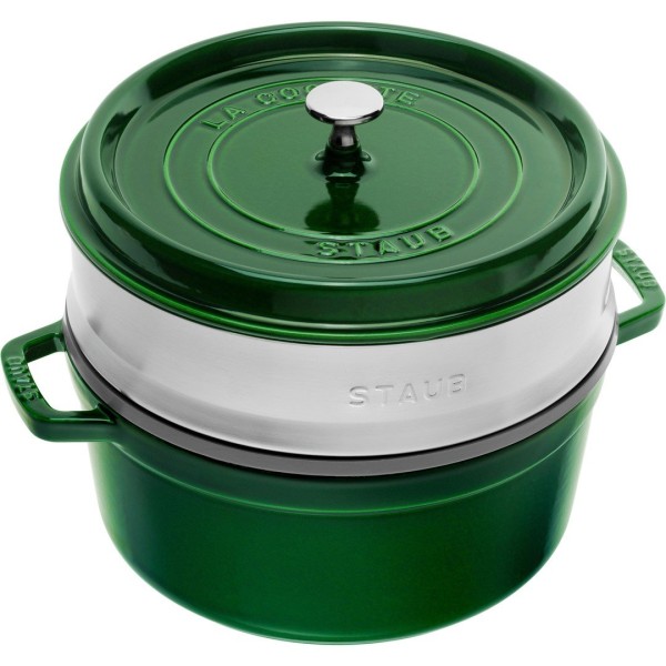 Garnek żeliwny Staub LA COCOTTE (5,2 l, zielony)