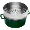 Garnek żeliwny Staub LA COCOTTE (5,2 l, zielony)