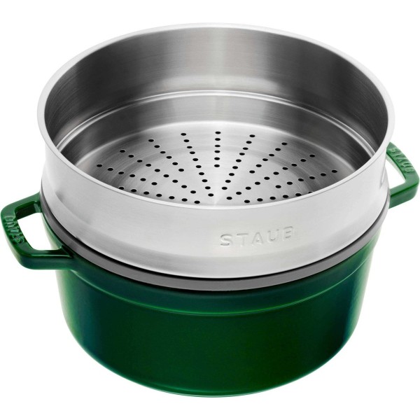 Garnek żeliwny Staub LA COCOTTE (5,2 l, zielony)