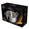 Каструля з кришкою 24 см Колекція Copper Touch BerlingerHaus BH-8815