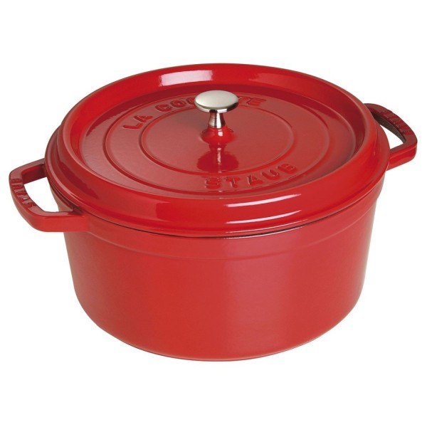 Garnek żeliwny Staub LA COCOTTE (8,35 l, czerwony)