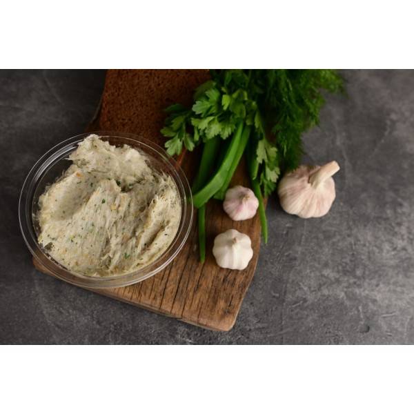 Słonina mielona z czosnkiem i ziołami 300g