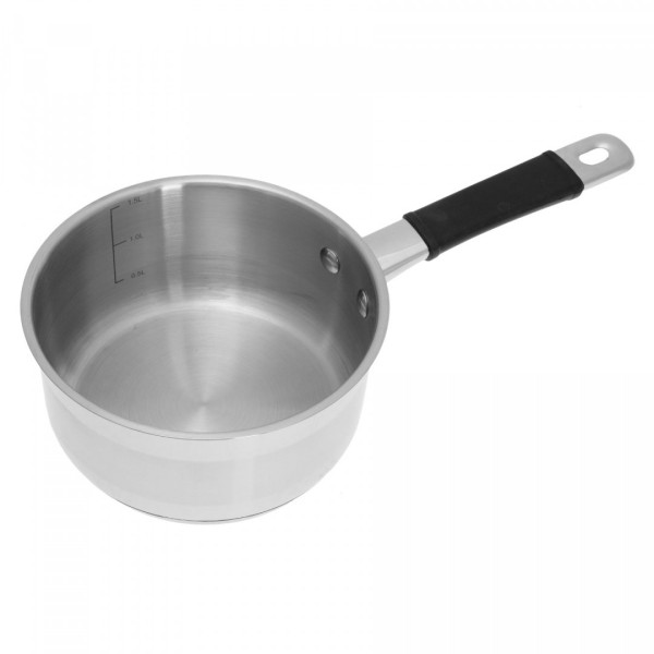 СТАЛЕВИЙ СОУСНИК З КРИШКОЮ 1,5 Л 16 СМ KiNGHOFF KH-1255