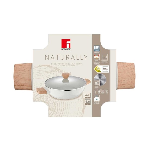 Garnek marmurkowy Bergner BG-34747 (28 cm)