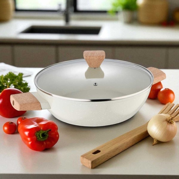 Garnek marmurkowy Bergner BG-34747 (28 cm)