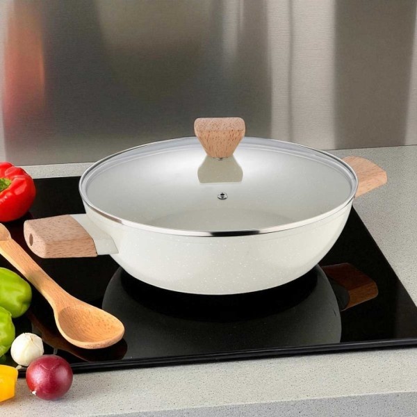 Garnek marmurkowy Bergner BG-34747 (28 cm)