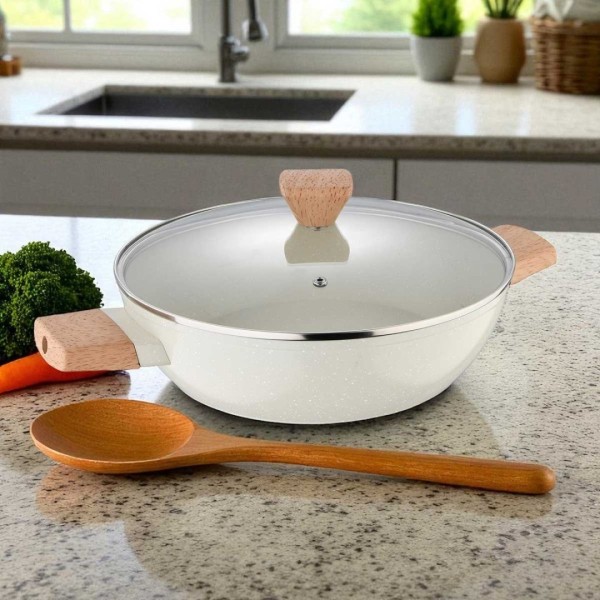 Garnek marmurkowy Bergner BG-34747 (28 cm)