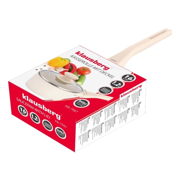 МАРМУРОВЕ БЛЮДЦЕ 1,2 Л З КРИШКОЮ KLAUSBERG KB-7987