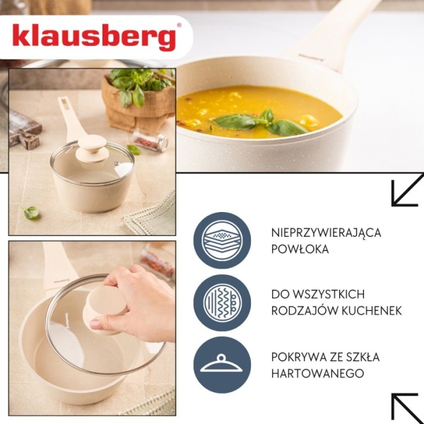 МАРМУРОВЕ БЛЮДЦЕ 1,2 Л З КРИШКОЮ KLAUSBERG KB-7987