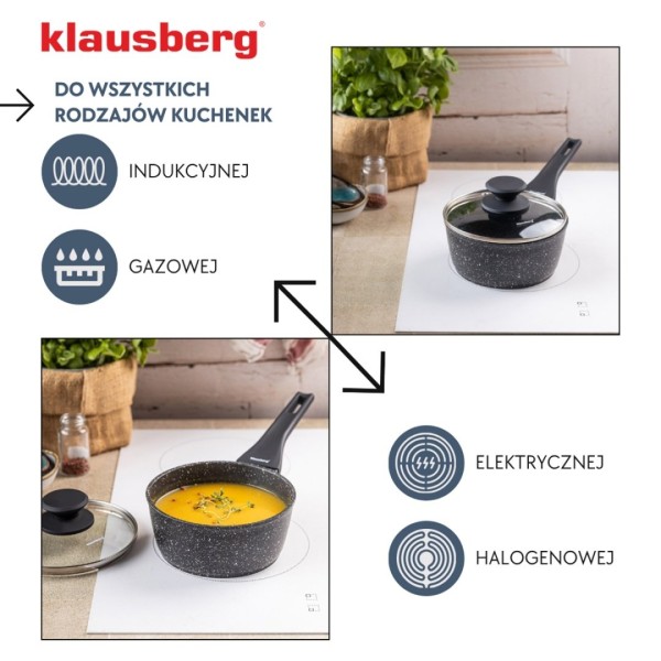 МАРМУРОВЕ БЛЮДЦЕ 1,2 Л З КРИШКОЮ KLAUSBERG KB-7986