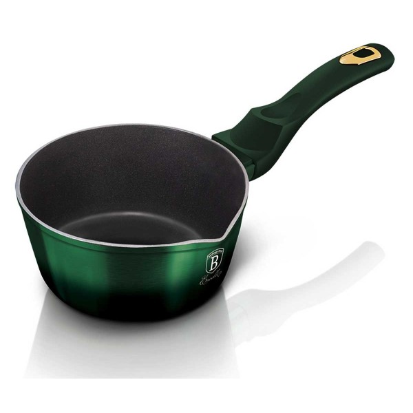 Гранітна каструля 1,3 л 16 см BERLINGER HAUS METALLIC LINE EMERALD BH-6055