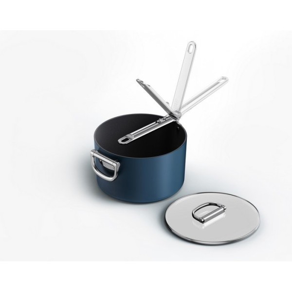 Rondel z pokrywą i składanym uchwytem JOSEPH JOSEPH JJ-Rondel (23 cm)