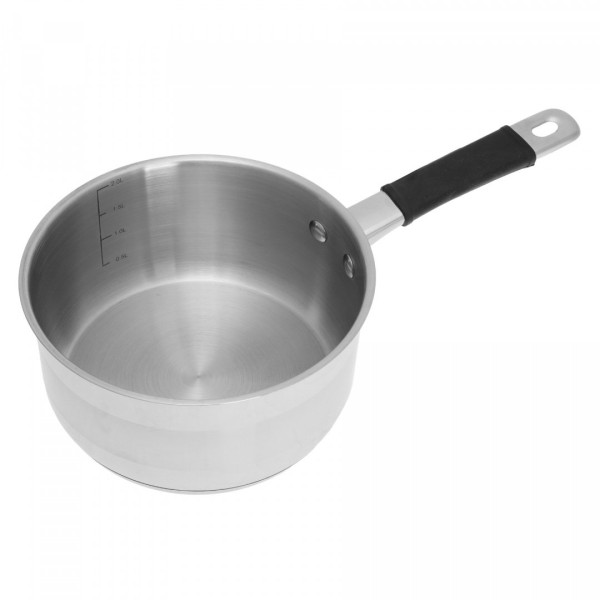 СТАЛЕВИЙ СОУСНИК З КРИШКОЮ 2,1 Л 18 см KINGHOFF KH-1256