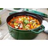 STAUB LA COCOTTE Кругла чавунна каструля 6,7 л, зелена