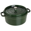 STAUB LA COCOTTE Кругла чавунна каструля 6,7 л, зелена
