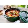STAUB LA COCOTTE Кругла чавунна каструля 6,7 л, зелена