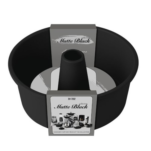 Форма для випічки/запіканка 25 см BerlingerHaus матово-чорна BH-7882