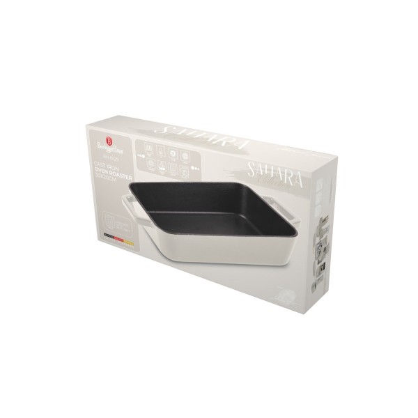 Чавунна сковорода для запікання 30 см BerlingerHaus Sahara Collection BH-6529