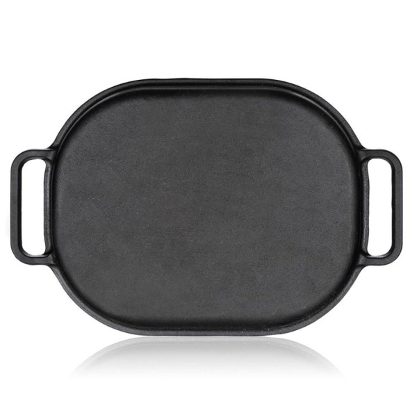 ЧАВУННА ПАТЕЛЬНЯ ДЛЯ ЗАПІКАННЯ 39 см 3 + 4 л BANQUET