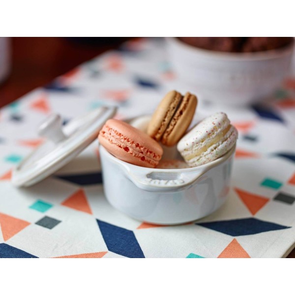 ПОДАРУНКИ STAUB Міні-кокот круглий 200 мл, білий