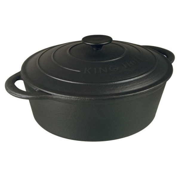 Чавунна сковорода для запікання 29 см 4,5 л KINGHOFF KH-2255