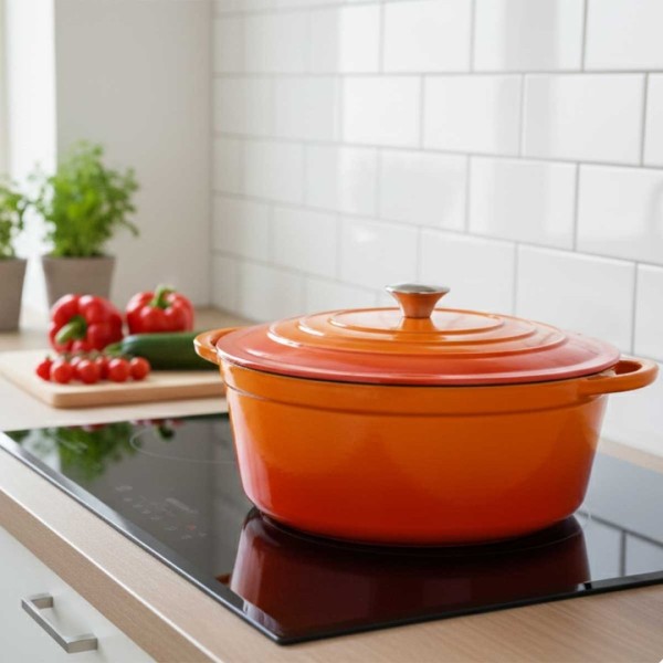 Brytfanna żeliwna gęsiarka  HAGE ORANGE (6 l)