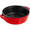 STAUB Набір із 3 тарілок + кришка 24 см червоний