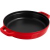 STAUB Набір із 3 тарілок + кришка 24 см червоний