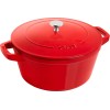 STAUB Набір із 3 тарілок + кришка 24 см червоний