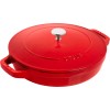 STAUB Набір із 3 тарілок + кришка 24 см червоний