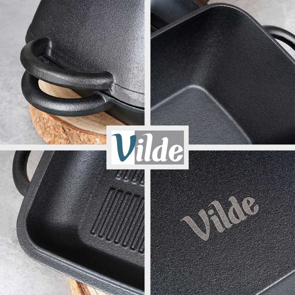 ЧАВУННА СКОВОРОДА 2-в-1 1,5/3,5 Л CAST LINE 279010