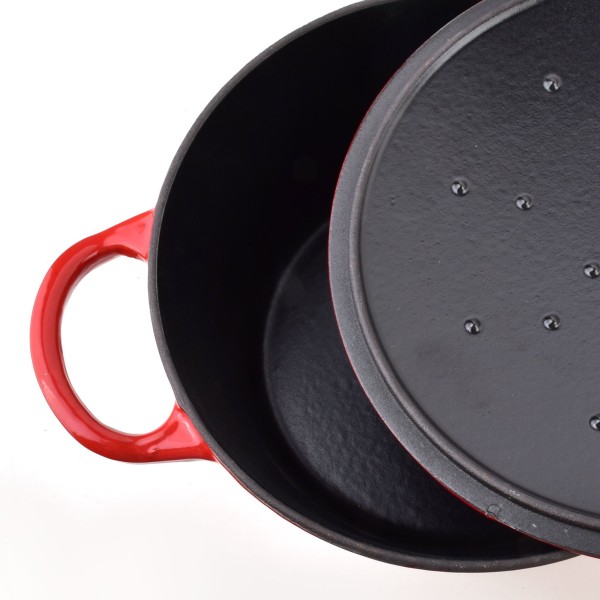 Brytfanna żeliwna emaliowana Allesken RODELUXE (24×31×17 cm)