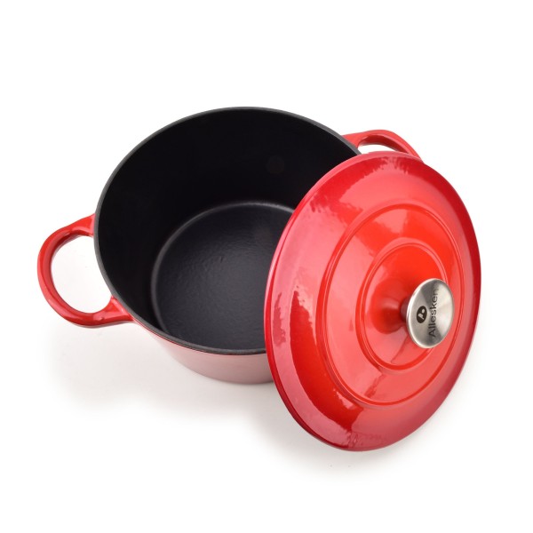 Brytfanna żeliwna emaliowana Allesken RODELUXE (24×31×17 cm)