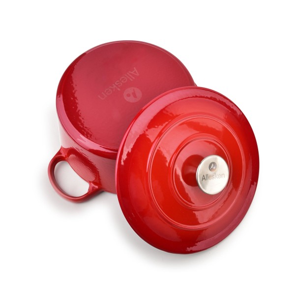 Brytfanna żeliwna emaliowana Allesken RODELUXE (24×31×17 cm)