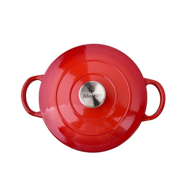 Brytfanna żeliwna emaliowana Allesken RODELUXE (24×31×17 cm)