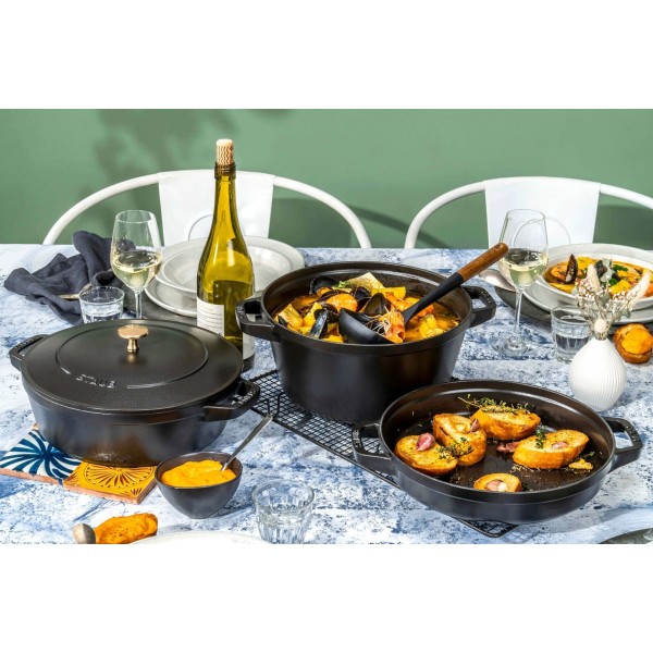 Zestaw naczyń do pieczenia Staub STAUB (3 elementy, 24 cm)