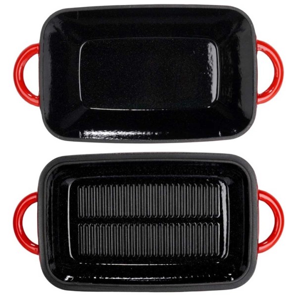 Емальована чавунна жаровня зі сковородою 3,5/1,5 л CAST LINE 279094