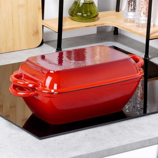 Емальована чавунна жаровня зі сковородою 3,5/1,5 л CAST LINE 279094