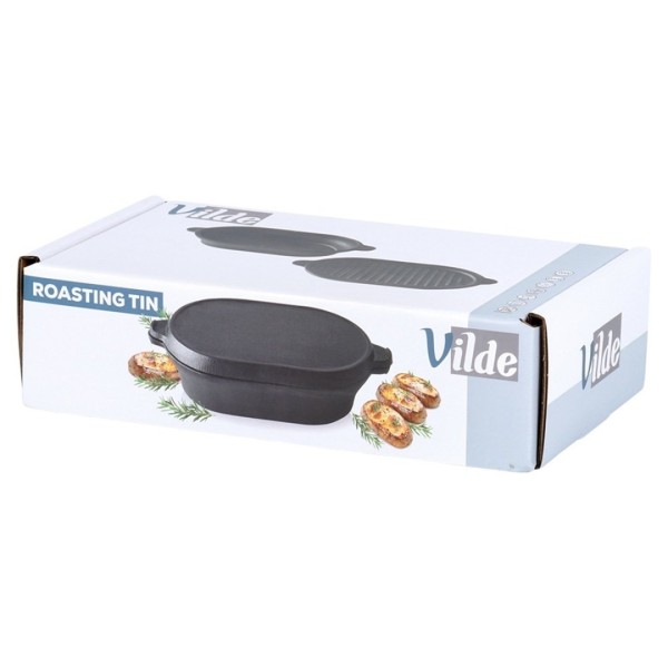 ЧАВУННА СКОВОРОДА ЗІ СКОВОРОДОЮ 2в1 28x16см CAST LINE 279053