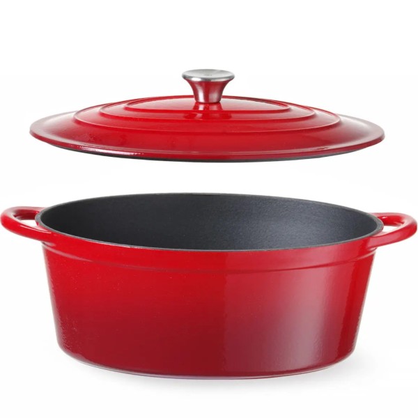 Garnek żeliwny emaliowany Hendi 626825 (6,88 l)