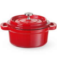 Garnek żeliwny emaliowany Hendi 626856 (0,27 l)