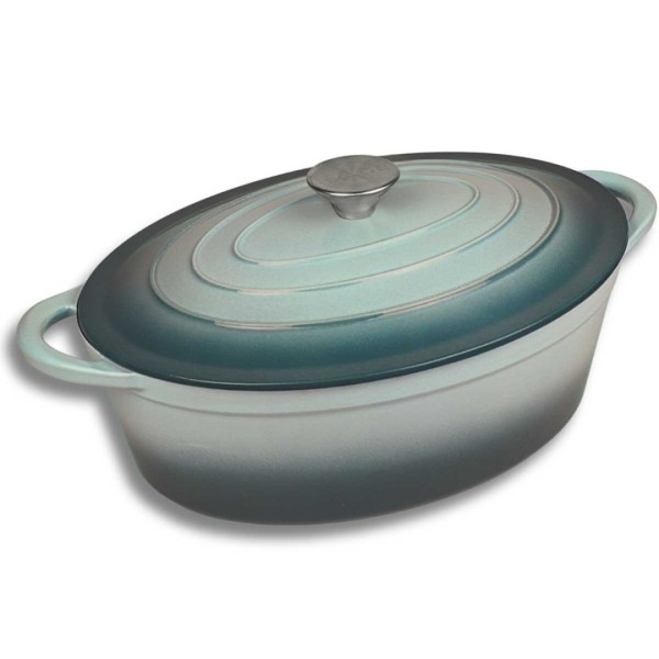 Емальована чавунна сковорода для запікання 6 л HAGE MINT