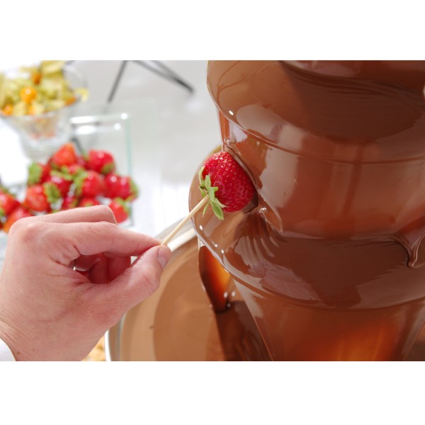 Фонтан для шоколадного фондю, 6 рівнів, сталь, 300 Вт - Hendi 274163