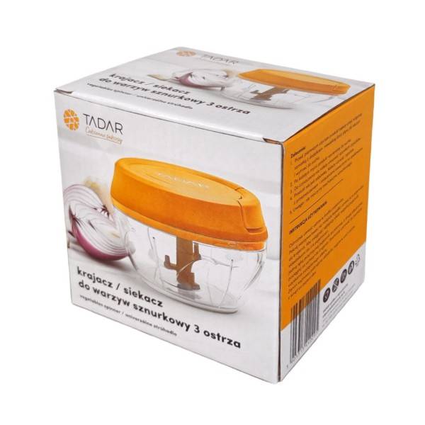 Ręczna krajalnica do warzyw Tadar TD-0295 (3 ostrza)