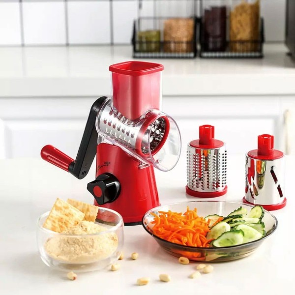 Tarka bębnowa obrotowa Kinghoff KH-1651 (do warzyw i sera)