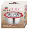 Miska kuchenna z tarką do warzyw Kinghoff KH-1889 (24 cm, 5 l, 5 el.)