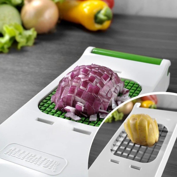 Пластиковий алігатор з насадкою для картоплі фрі